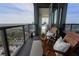 Private balcony offering expansive city views at 3630 Peachtree Ne Rd # 2104, Atlanta, GA 30326