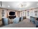 Cozy common area with seating and a large screen TV at 3630 Peachtree Ne Rd # 2104, Atlanta, GA 30326
