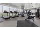 Modern fitness center with treadmills and city view at 3630 Peachtree Ne Rd # 2104, Atlanta, GA 30326