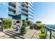 Rooftop patio with seating area and stunning city views at 3630 Peachtree Ne Rd # 2104, Atlanta, GA 30326