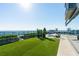 Landscaped rooftop terrace with a pool and city views at 3630 Peachtree Ne Rd # 2104, Atlanta, GA 30326
