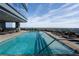 Stunning rooftop pool with city views and lounge chairs at 3630 Peachtree Ne Rd # 2104, Atlanta, GA 30326