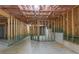 Unfinished basement with framed walls and insulation at 950 Spanish Moss Trl, Loganville, GA 30052