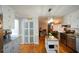 Kitchen with granite countertops and stainless steel appliances at 125 Lamberth Lake Dr, Fayetteville, GA 30215