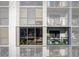 Private balcony with sliding glass doors at 1280 W Peachtree Nw St # 2207, Atlanta, GA 30309
