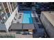 Elevated pool area with lounge chairs and a pergola at 1280 W Peachtree Nw St # 2207, Atlanta, GA 30309