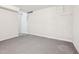 Unfinished basement area with concrete floors at 245 London Ln, Hiram, GA 30141