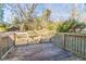 Wooden deck overlooking a grassy backyard at 3024 Catalina Dr, Decatur, GA 30032