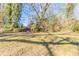 Spacious backyard with mature trees and grassy area at 3024 Catalina Dr, Decatur, GA 30032