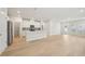 Modern kitchen with stainless appliances and a central island at 701 Lily Blossom Path Path, Lawrenceville, GA 30045