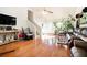 Spacious living room with hardwood floors at 1501 Old John Ward Sw Rd, Marietta, GA 30064