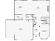 Main floor plan featuring kitchen, den, and dining room at 1354 Slate Bend Dr, Dacula, GA 30019
