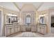 Elegant bathroom boasts double vanities, a large soaking tub, and ample storage at 765 Estate Ne Way, Atlanta, GA 30319