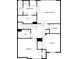 Second floor layout highlighting primary suite and additional bedrooms at 5823 Keystone Pt, Lithonia, GA 30058