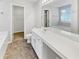 Bathroom with white vanity and bathtub at 508 Kensington Park Dr, Canton, GA 30114