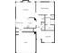 Two-story home floor plan, showcasing a spacious layout with primary bedroom and multiple other rooms at 508 Kensington Park Dr, Canton, GA 30114