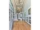 Grand foyer boasting hardwood floors, high ceilings, and an elegant staircase at 535 Crested Hawk Rdg, Canton, GA 30114