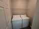 Laundry closet with washer and dryer included at 101 Spring Heights Se Ln # 1, Smyrna, GA 30080