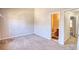 Simple bedroom with access to a private bathroom at 1696 Winchester Se Way, Conyers, GA 30013