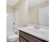 Small bathroom with tub and shower combo at 2686 Caleb James Rd, Marietta, GA 30064