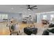 This open-concept living area provides seamless access to the dining room and kitchen space at 641 Virginia Ave, Suwanee, GA 30024