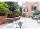 Relaxing courtyard with fountain and seating at 2626 Peachtree Nw Rd # 706, Atlanta, GA 30305