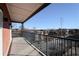 Private balcony with city views and metal railing at 525 Parkway Ne Dr # 320, Atlanta, GA 30308