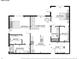Main floor plan showcasing two bedrooms, two bathrooms, kitchen, and living room at 525 Parkway Ne Dr # 320, Atlanta, GA 30308