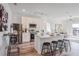Modern kitchen with stainless steel appliances and an island at 525 Parkway Ne Dr # 320, Atlanta, GA 30308