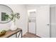 Convenient laundry closet with stackable washer and dryer at 525 Parkway Ne Dr # 320, Atlanta, GA 30308