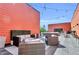 Relaxing rooftop patio with seating, string lights, and city views at 525 Parkway Ne Dr # 320, Atlanta, GA 30308
