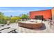 Spacious rooftop deck with city views and comfortable seating at 525 Parkway Ne Dr # 320, Atlanta, GA 30308