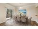 Cozy dining room with table and chairs, opens to deck, featuring neutral decor at 2159 Meadow Peak Rd, Duluth, GA 30097