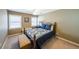 Charming bedroom with full-size bed and window seat at 727 Tall Oaks Dr, Canton, GA 30114