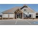 Community clubhouse with ample parking at 3346 Long Creek Dr, Buford, GA 30519