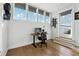 Bright home office space featuring hardwood floors, natural light and modern desk at 75 Boulevard Ne # 1, Atlanta, GA 30312