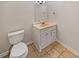 Simple bathroom with a vanity and tiled floor at 2781 Interlaken Dr, Marietta, GA 30062