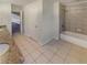 Bathroom with tiled shower and tub at 2781 Interlaken Dr, Marietta, GA 30062