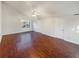 Spacious bedroom with hardwood floors, vaulted ceiling and two closets at 2781 Interlaken Dr, Marietta, GA 30062