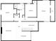 Upstairs floorplan with bedrooms, bath, laundry, and sitting room at 2781 Interlaken Dr, Marietta, GA 30062
