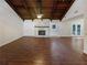 Spacious living room featuring hardwood floors and a fireplace at 2781 Interlaken Dr, Marietta, GA 30062
