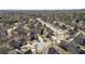 Aerial view of a residential neighborhood showcasing mature trees and well-maintained homes at 4532 Summersweet Dr, Marietta, GA 30066