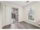 Bright dining area with sliding door access to backyard at 1025 Rock Creek Ln, Norcross, GA 30093