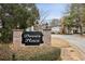 Dover Place community entrance with brick pillars and signage at 1025 Rock Creek Ln, Norcross, GA 30093