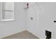 Laundry room with shelving and space for washer and dryer at , Stone Mountain, GA 30083