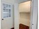 White built-in pantry with hardwood floors and french doors at 1080 Willow Bnd, Roswell, GA 30075