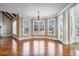 The dining room is large and has lots of natural light at 2602 Alcovy Club Dr, Dacula, GA 30019