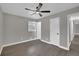 Bright bedroom with hardwood floors and neutral walls at 2925 Fern Valley Sw Dr, Marietta, GA 30008