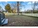 Spacious backyard with a wooden fence and mature trees at 1573 Newton Se Ave, Atlanta, GA 30316