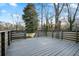 Spacious deck overlooks backyard and trees at 1573 Newton Se Ave, Atlanta, GA 30316